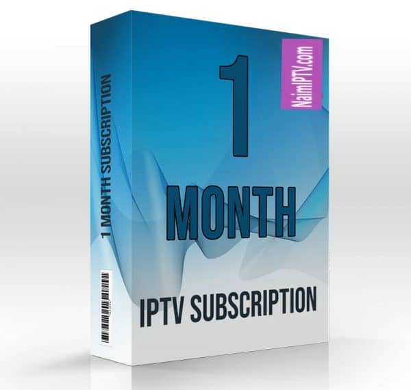 IPTV 1 month subscription